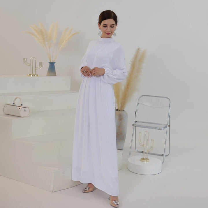 Get trendy with Daniella White Maxi Dress - Dresses available at Voilee NY. Grab yours for $59.90 today!
