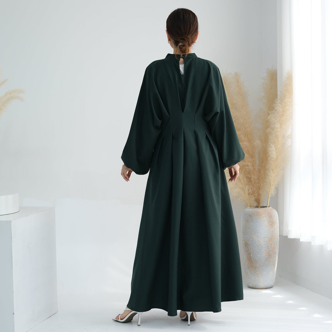 Get trendy with Madison Long Sleeve Maxi Dress - Green - Dresses available at Voilee NY. Grab yours for $59.90 today!
