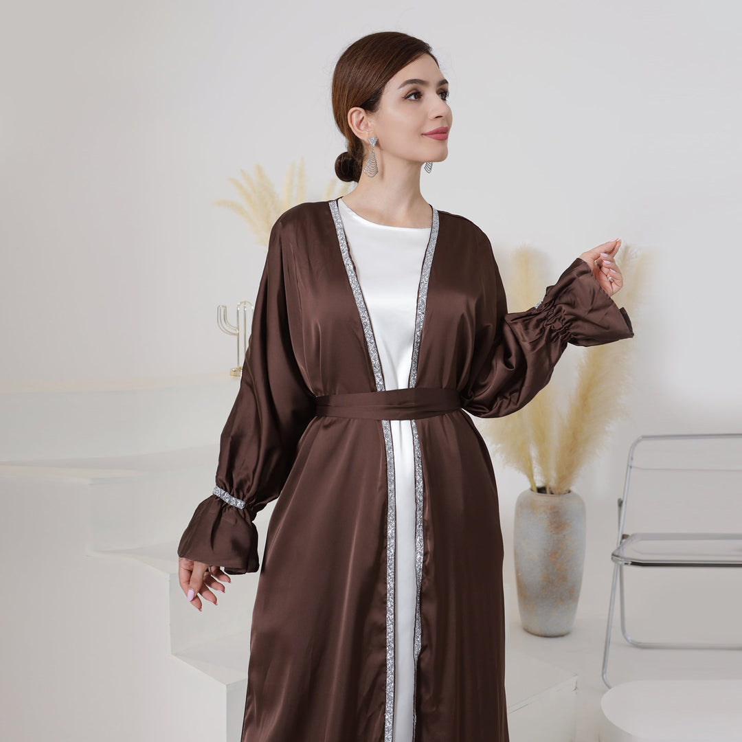 Get trendy with Aria 3-piece Set - Chocolate - Dresses available at Voilee NY. Grab yours for $110 today!
