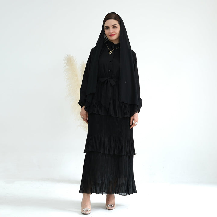Get trendy with Fleur Maxi Dress - Black - Dresses available at Voilee NY. Grab yours for $69.99 today!