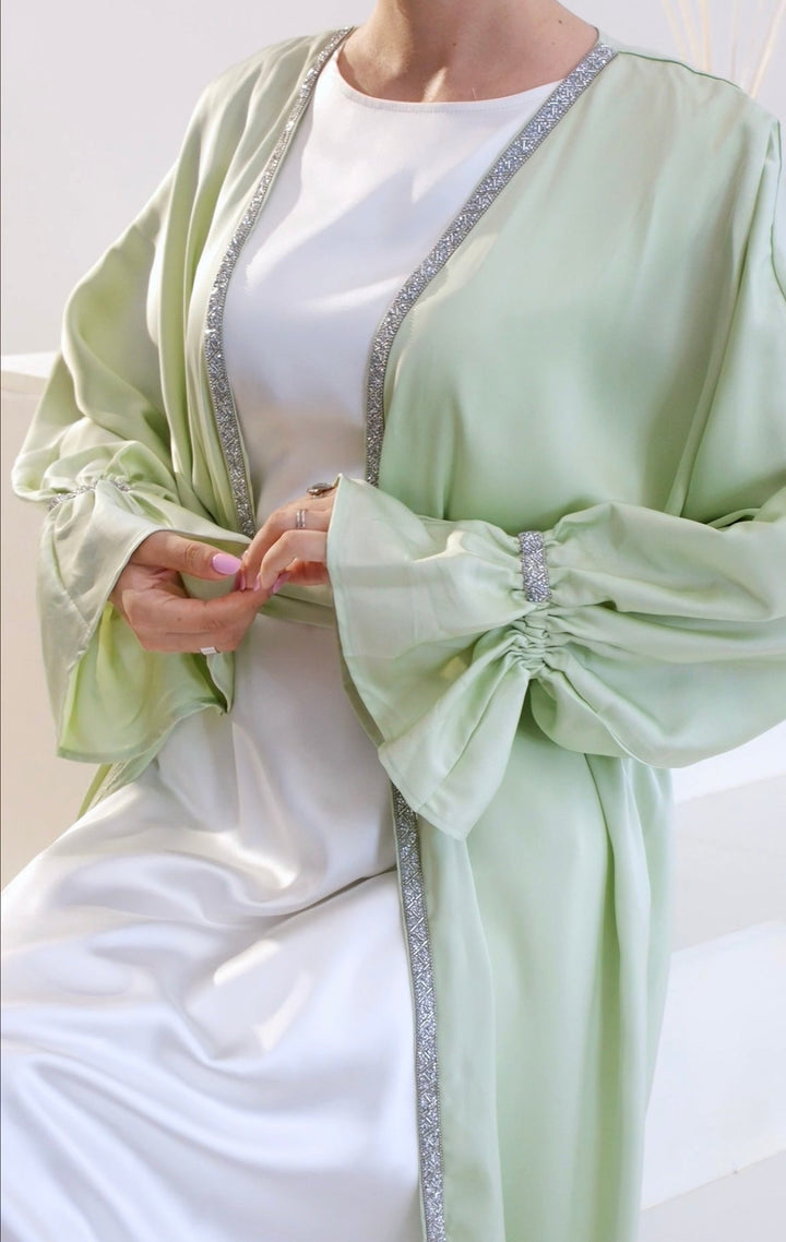 Get trendy with Aria 3-piece Set - Mint - Dresses available at Voilee NY. Grab yours for $110 today!