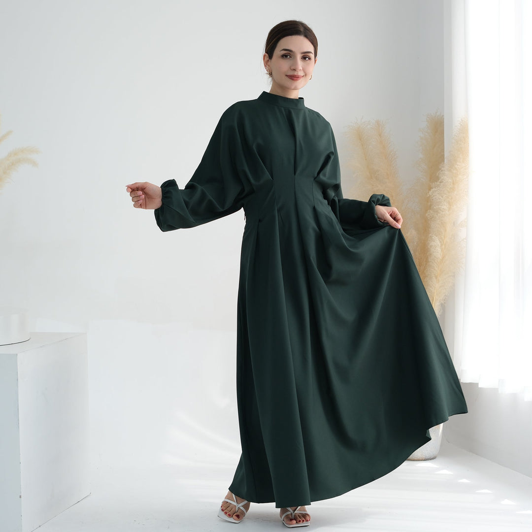 Get trendy with Madison Long Sleeve Maxi Dress - Green - Dresses available at Voilee NY. Grab yours for $59.90 today!