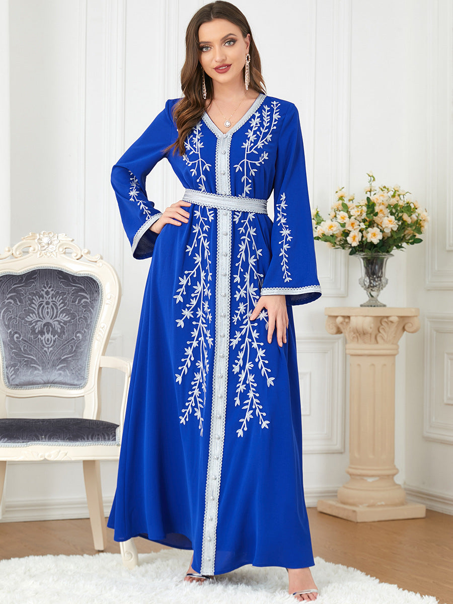 Royal Binta Kaftan Dresses from Voilee NY