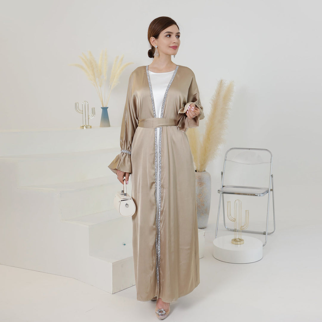 Get trendy with Aria 3-piece Set - Champagne - Dresses available at Voilee NY. Grab yours for $110 today!