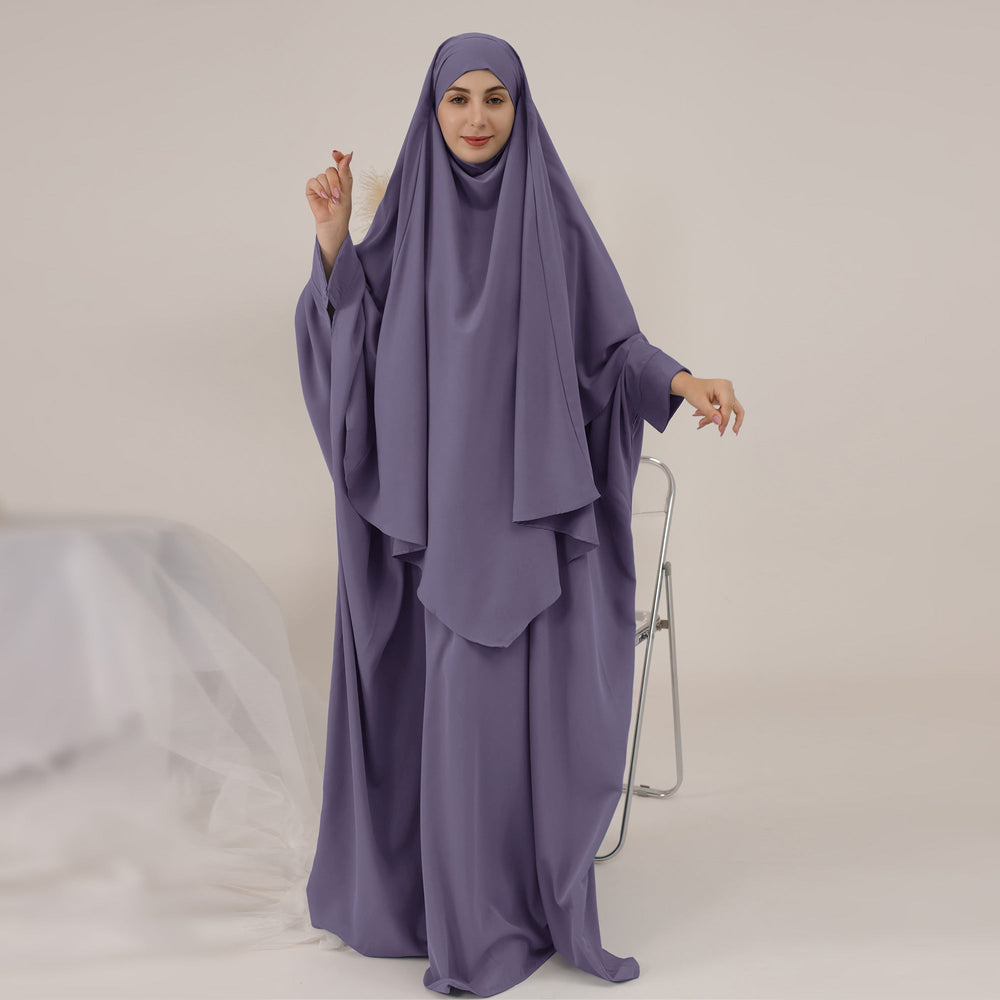 Amira Abaya Set - Dove Dresses from Voilee NY