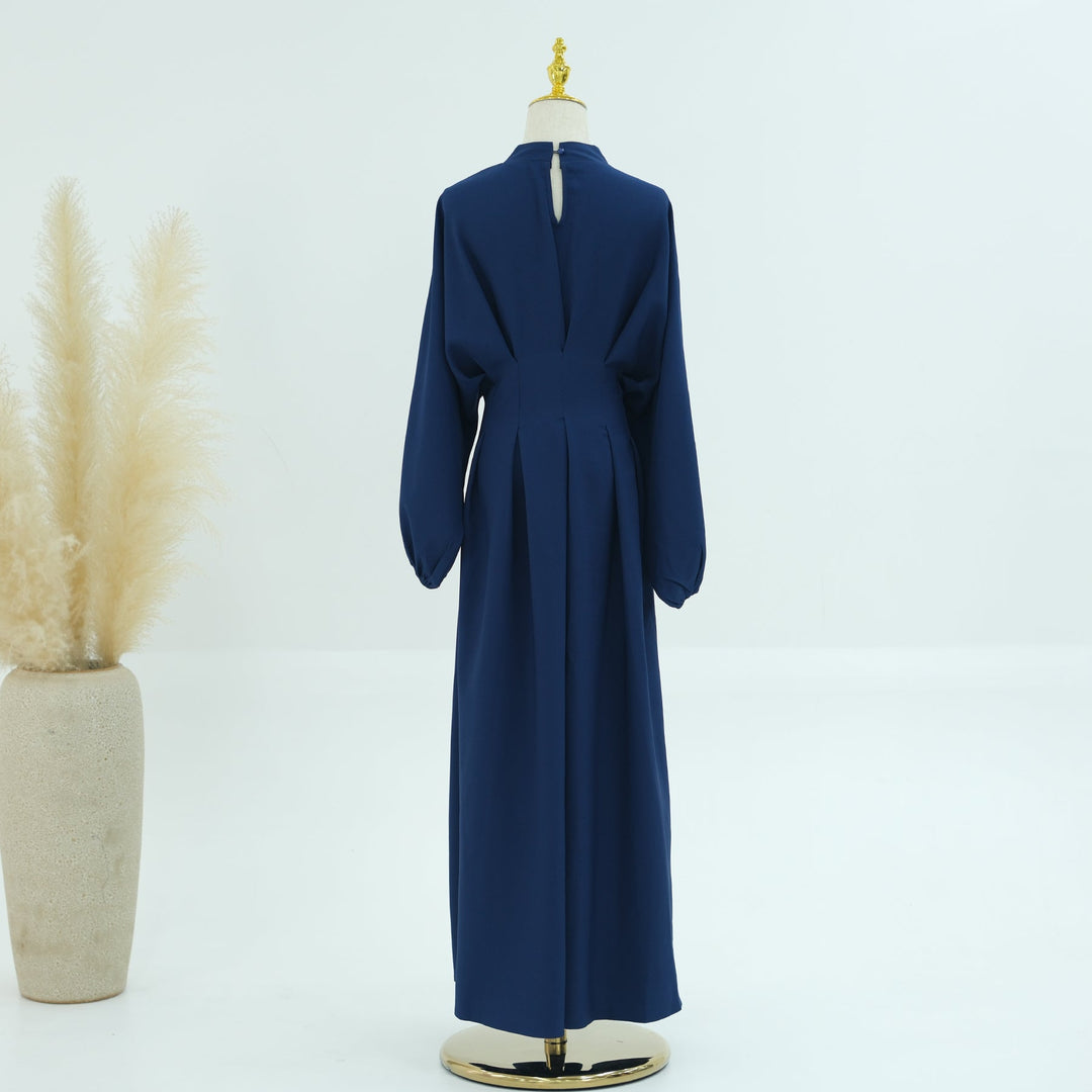 Get trendy with Madison Long Sleeve Maxi Dress - Blue - Dresses available at Voilee NY. Grab yours for $59.90 today!