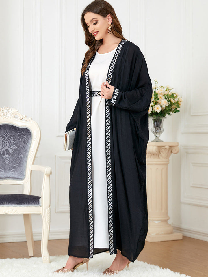 Get trendy with Zaina 3-piece Abaya Set - Limited - Dresses available at Voilee NY. Grab yours for $79.90 today!
