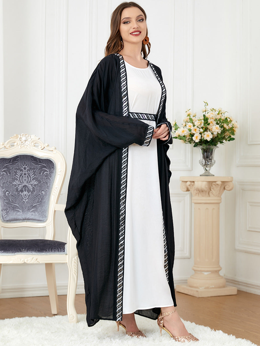 Get trendy with Zaina 3-piece Abaya Set - Limited - Dresses available at Voilee NY. Grab yours for $79.90 today!