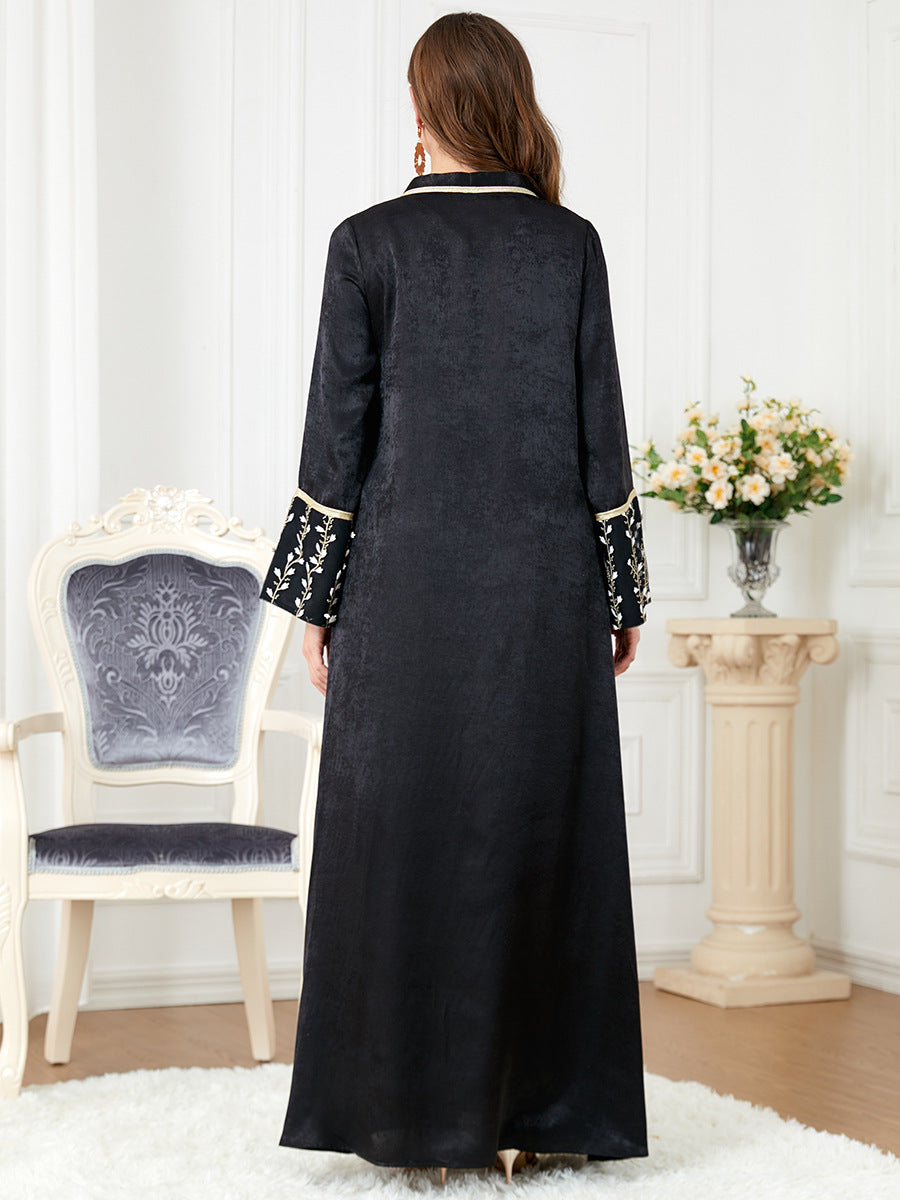 Noura Velvet Abaya Set Dresses from Voilee NY
