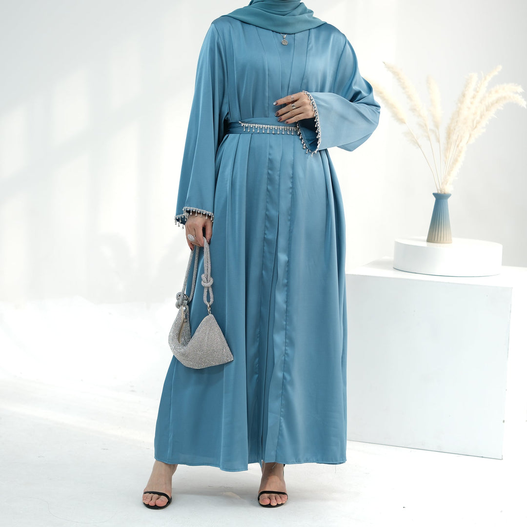 Get trendy with Lola  3-piece Set - Duck Blue - Dresses available at Voilee NY. Grab yours for $110 today!