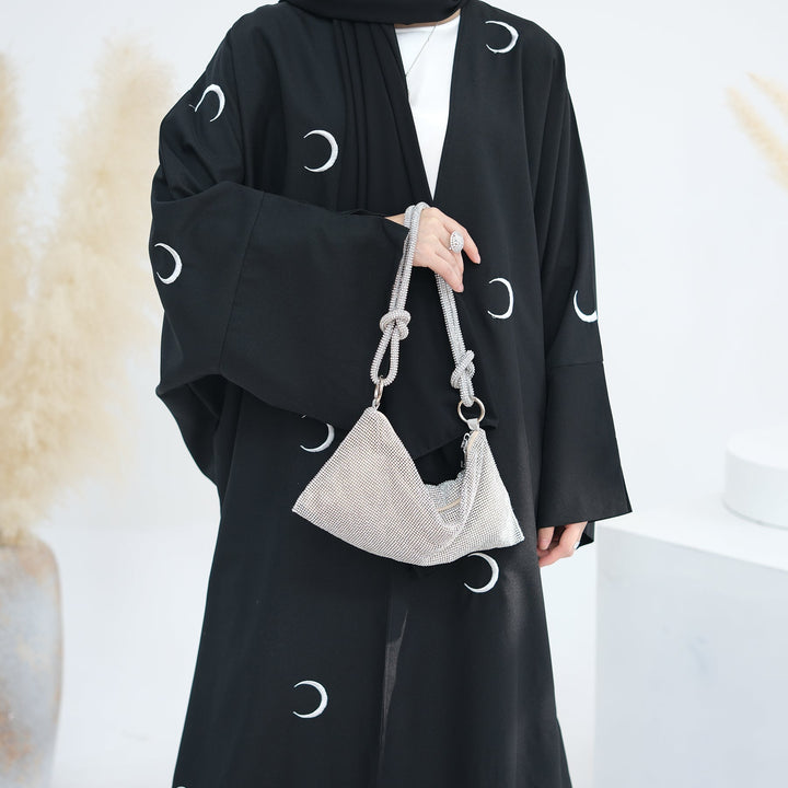 Get trendy with Luna Cotton Mix Lightweight Duster - Black -  available at Voilee NY. Grab yours for $62.90 today!