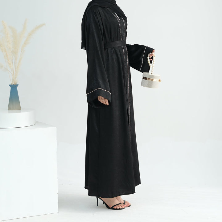 Get trendy with Angie Abaya Set - Black -  available at Voilee NY. Grab yours for $84.90 today!