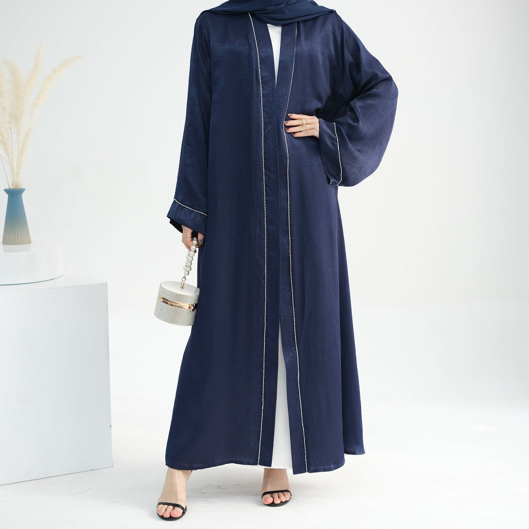 Get trendy with Angie Abaya Set - Navy -  available at Voilee NY. Grab yours for $84.90 today!