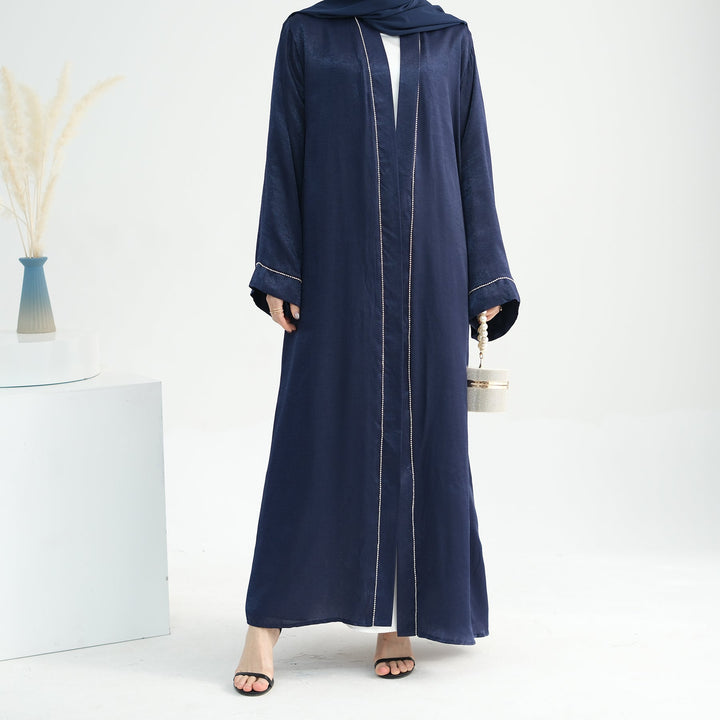 Get trendy with Angie Abaya Set - Navy -  available at Voilee NY. Grab yours for $84.90 today!