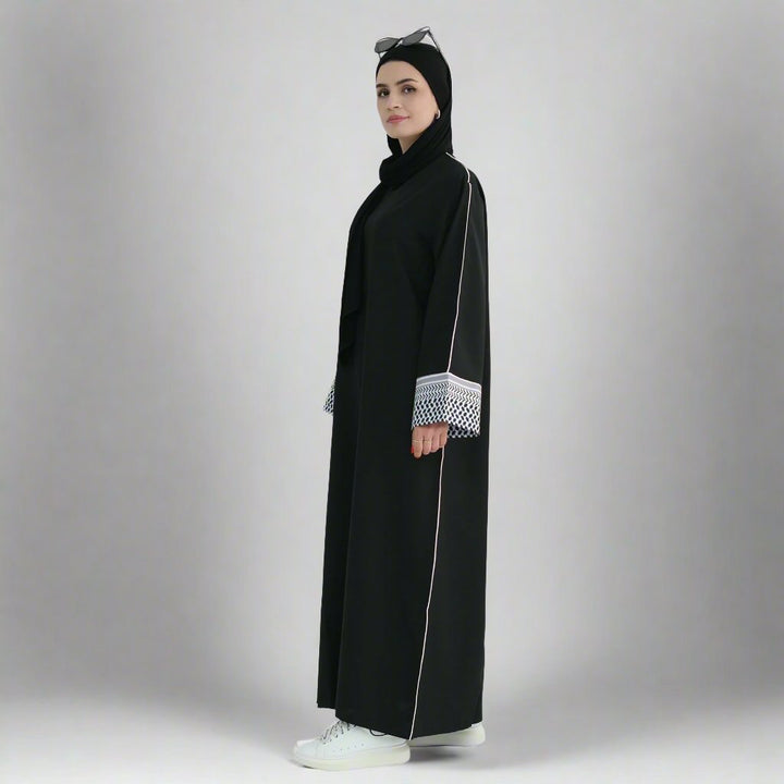 Kufiya Essential Abaya - Black