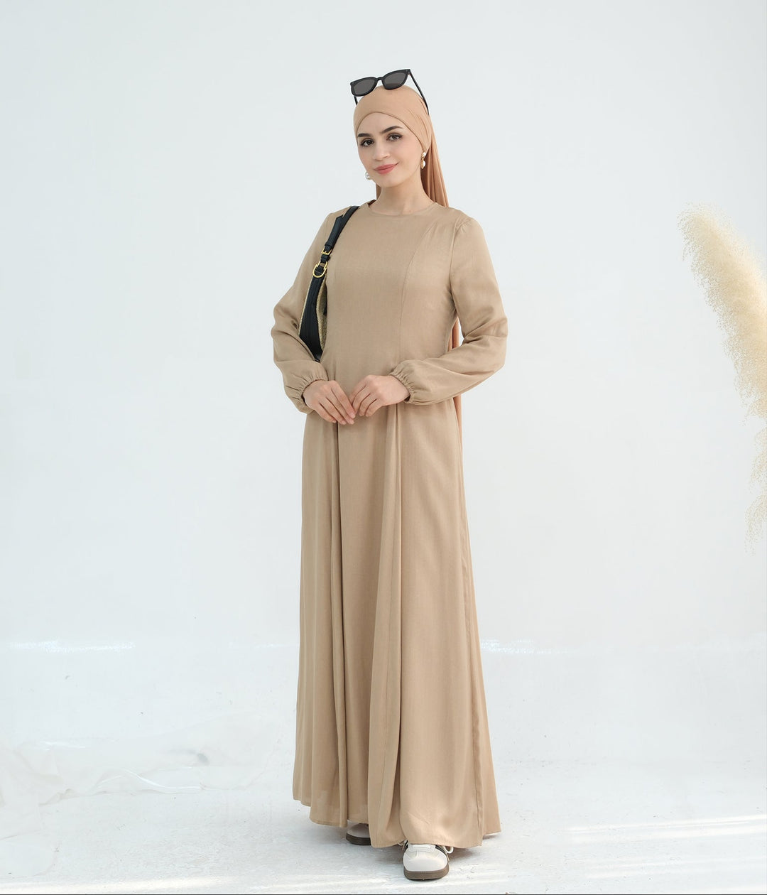 Get trendy with Isabella Maxi Dress - Camel - Dresses available at Voilee NY. Grab yours for $59.90 today!