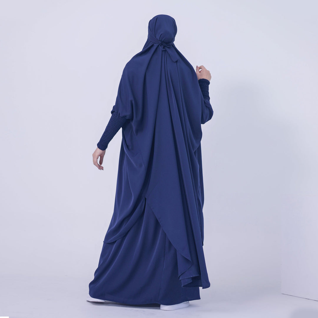 Get trendy with Haya Jilbab Set - Navy - Skirts available at Voilee NY. Grab yours for $74.90 today!