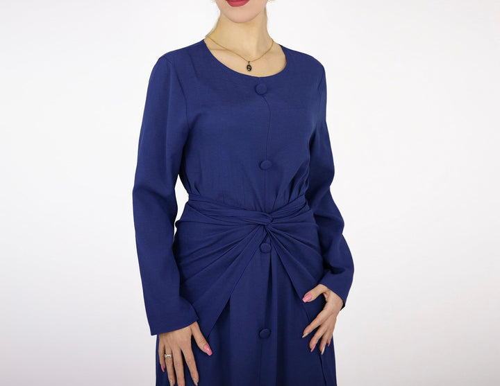 Get trendy with Cecille 3-piece Set - Blue - Dresses available at Voilee NY. Grab yours for $99.90 today!