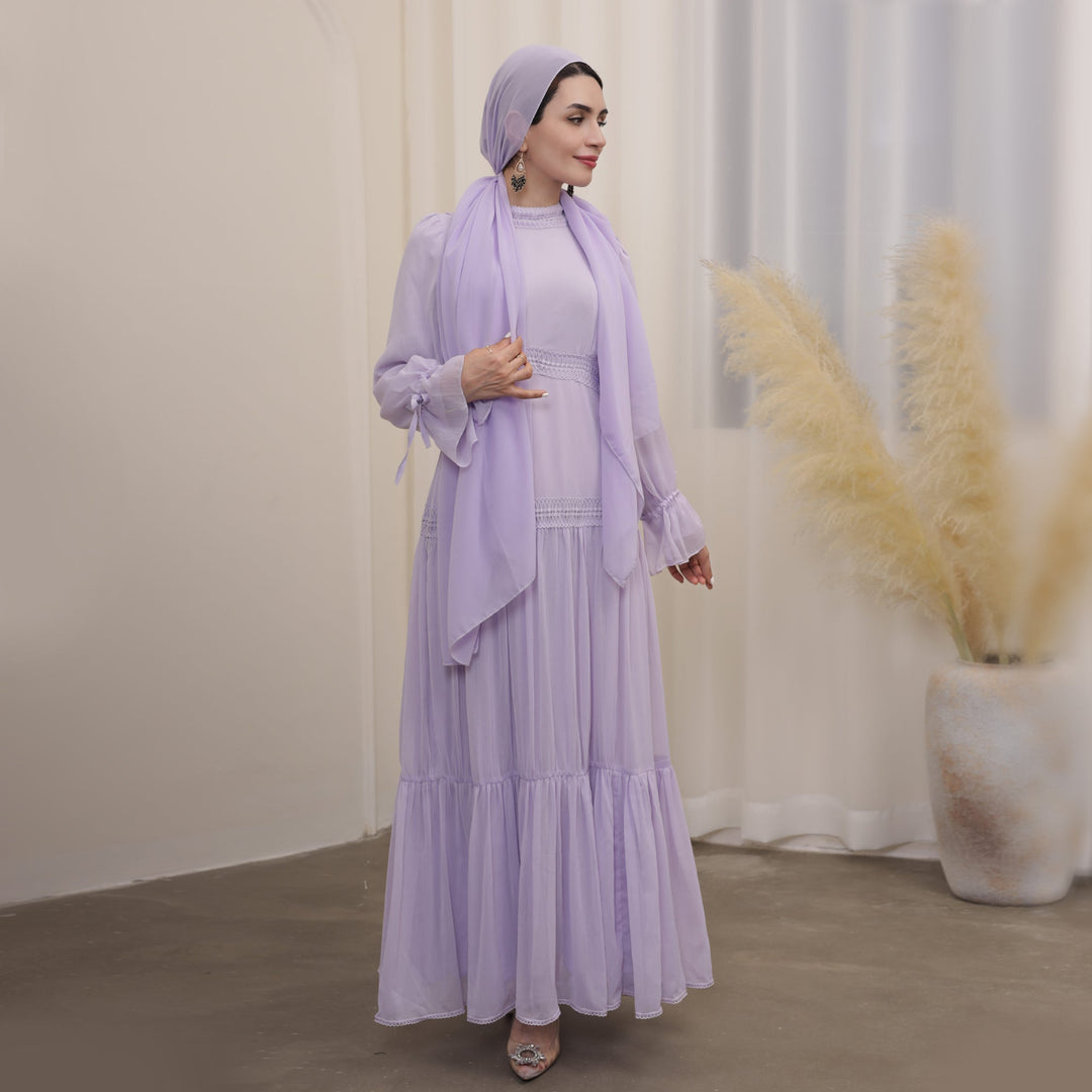 Dalila Maxi Dress - Lavender Dresses from Voilee NY