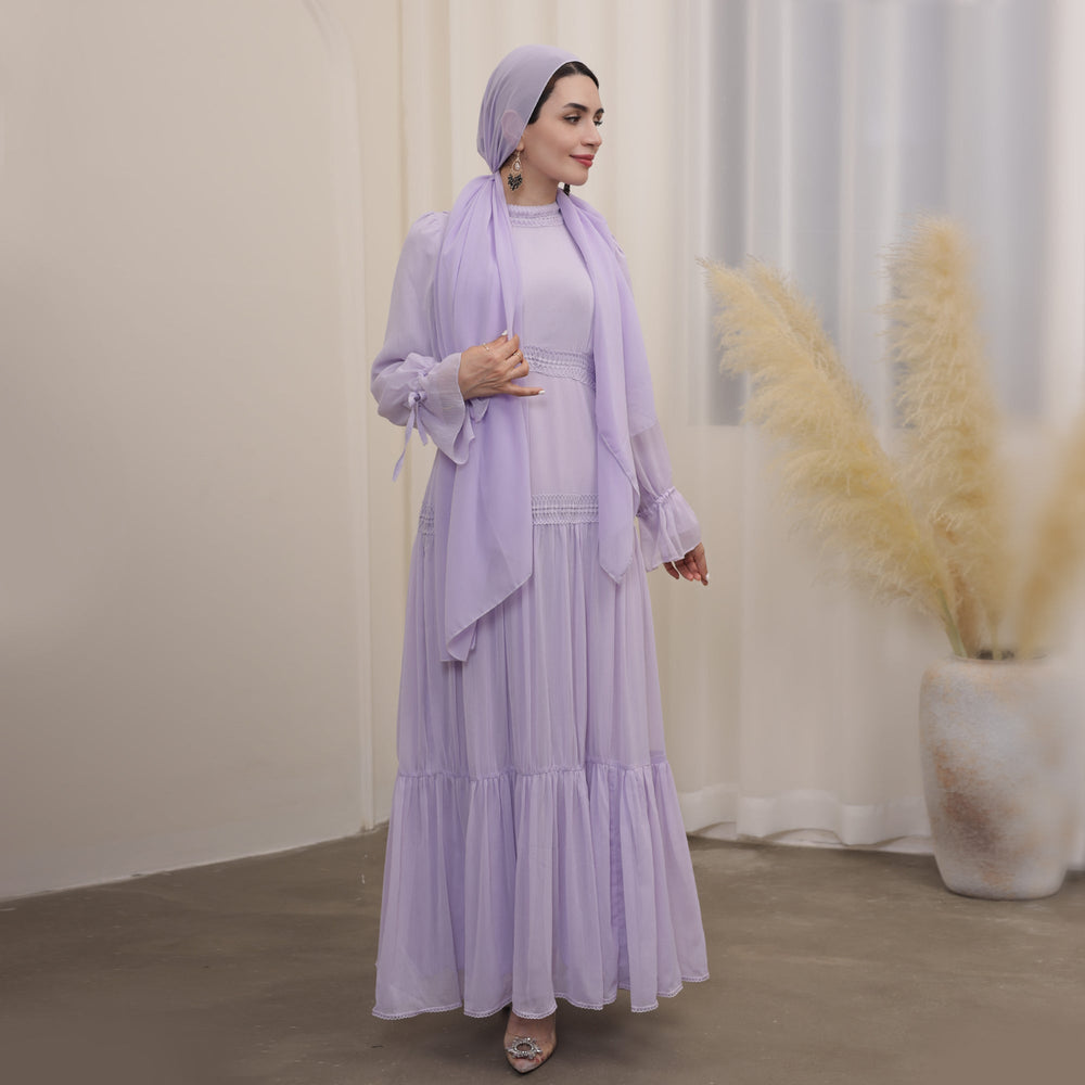 Get trendy with Dalila Maxi Dress - Lavender - Dresses available at Voilee NY. Grab yours for $79.99 today!