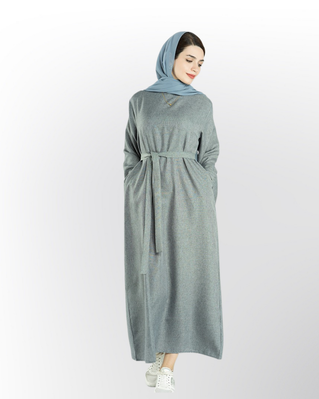 Get trendy with Elora Linen Set - Gray - Dresses available at Voilee NY. Grab yours for $99.90 today!