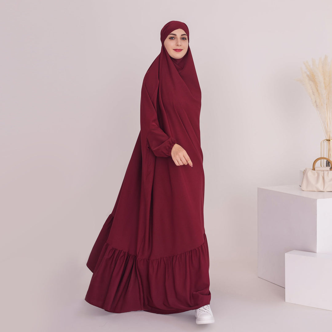 Anissa Jilbab - Red Dresses from Voilee NY