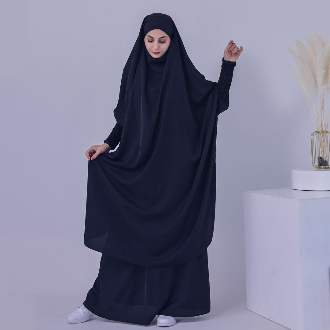 Haya Jilbab Set - Black Skirts from Voilee NY