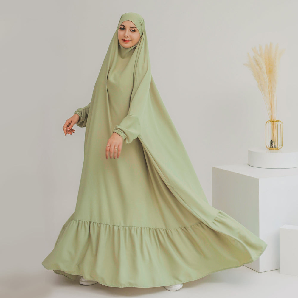 Anissa Jilbab - Mint Dresses from Voilee NY