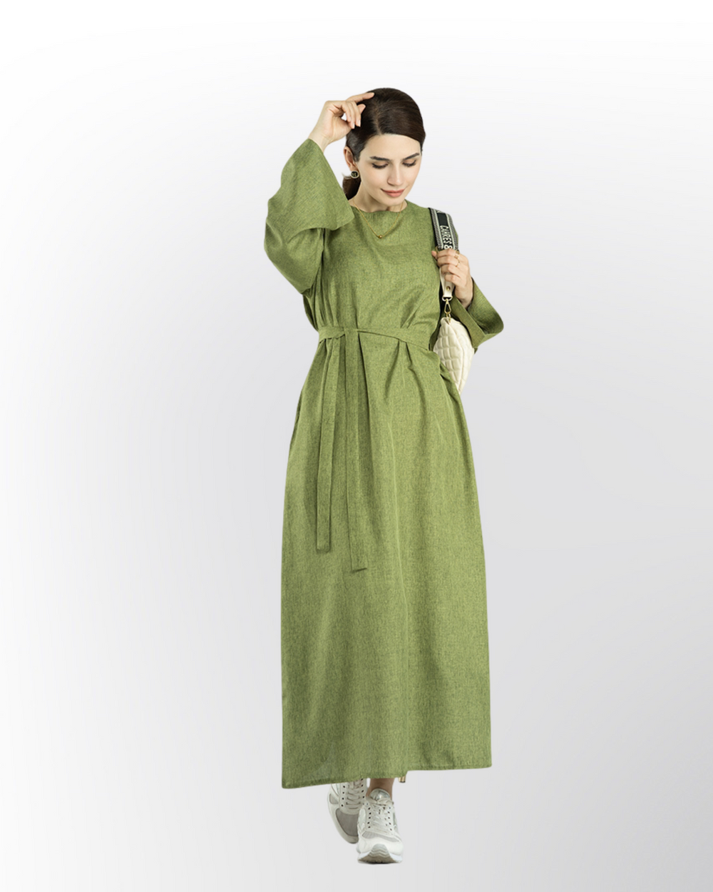 Get trendy with Elora Linen Set - Pistachio - Dresses available at Voilee NY. Grab yours for $99.90 today!