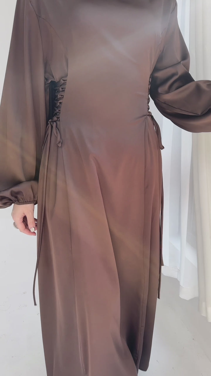 Sandra Long Sleeve Maxi Dress - Black