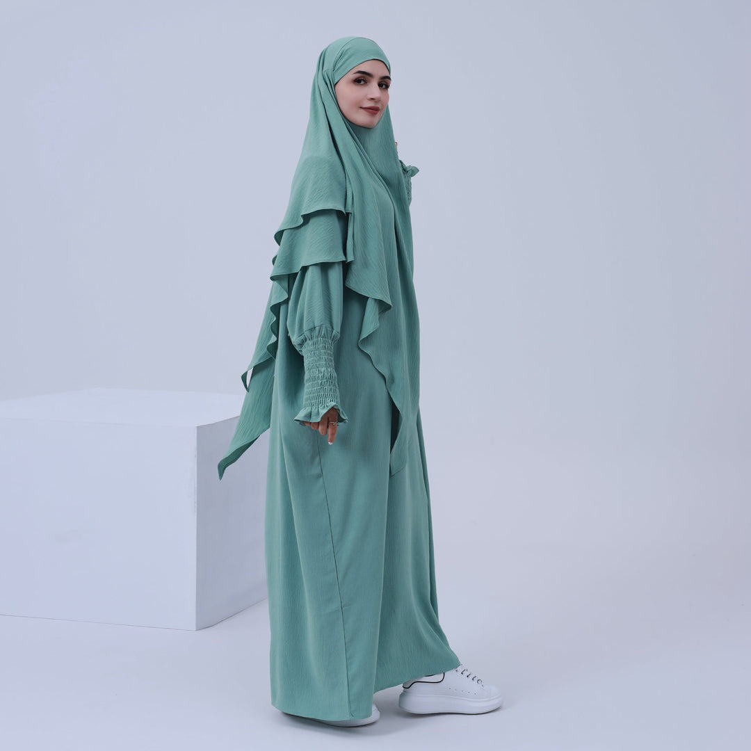 Get trendy with Amaya Set - Mint - Dresses available at Voilee NY. Grab yours for $70 today!