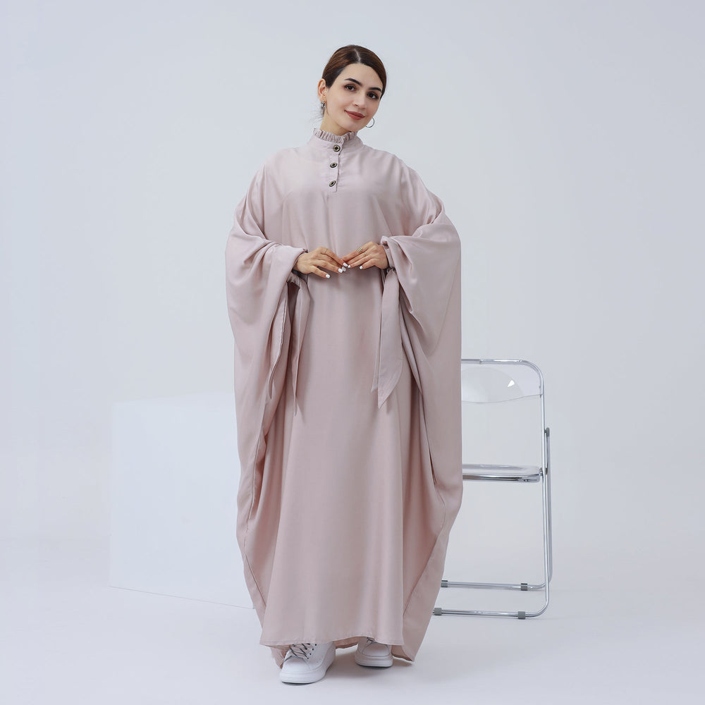 Get trendy with Nora Abaya - Stone - Dresses available at Voilee NY. Grab yours for $60 today!