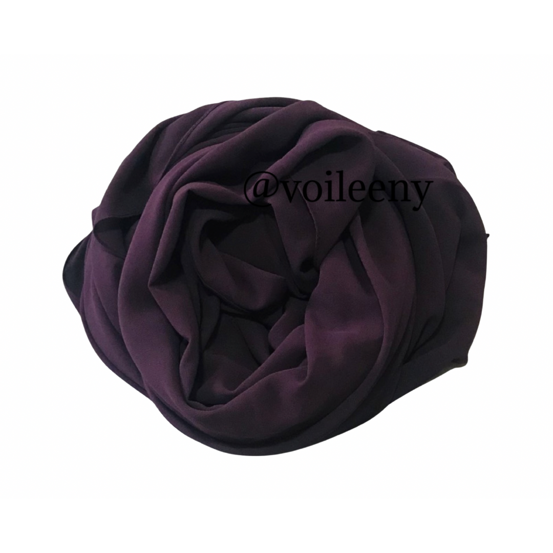 Get trendy with XL Square Hijab - Purple -  available at Voilee NY. Grab yours for $7.99 today!
