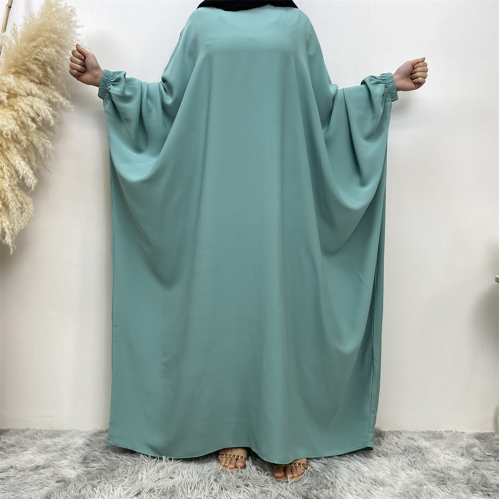 Get trendy with Larissa Butterfly Abaya - Jade -  available at Voilee NY. Grab yours for $59.99 today!