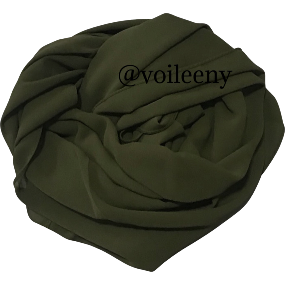 Get trendy with XL Square Hijab - Olive -  available at Voilee NY. Grab yours for $12.99 today!