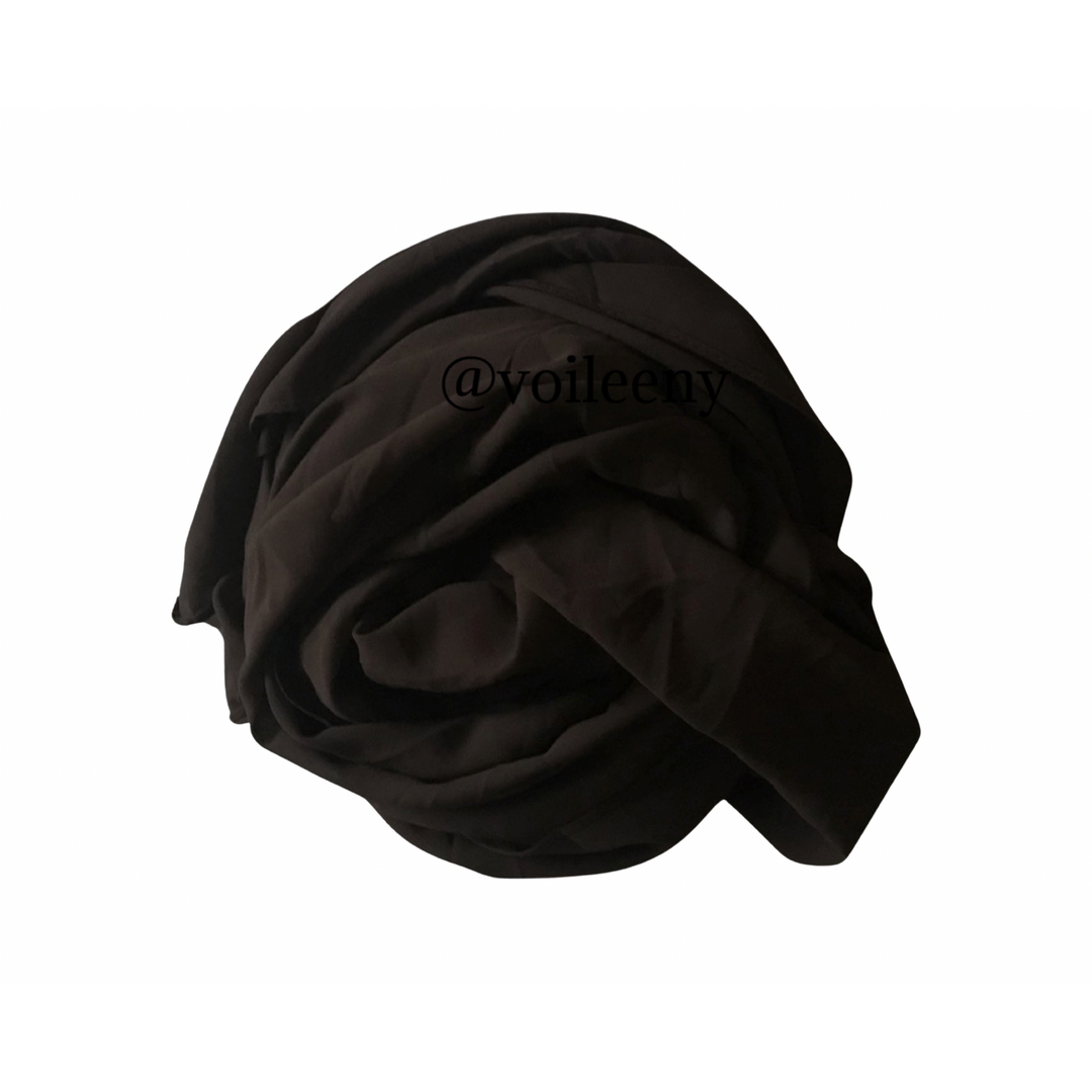 Get trendy with XL Square Hijab - Dark Brown -  available at Voilee NY. Grab yours for $7.99 today!